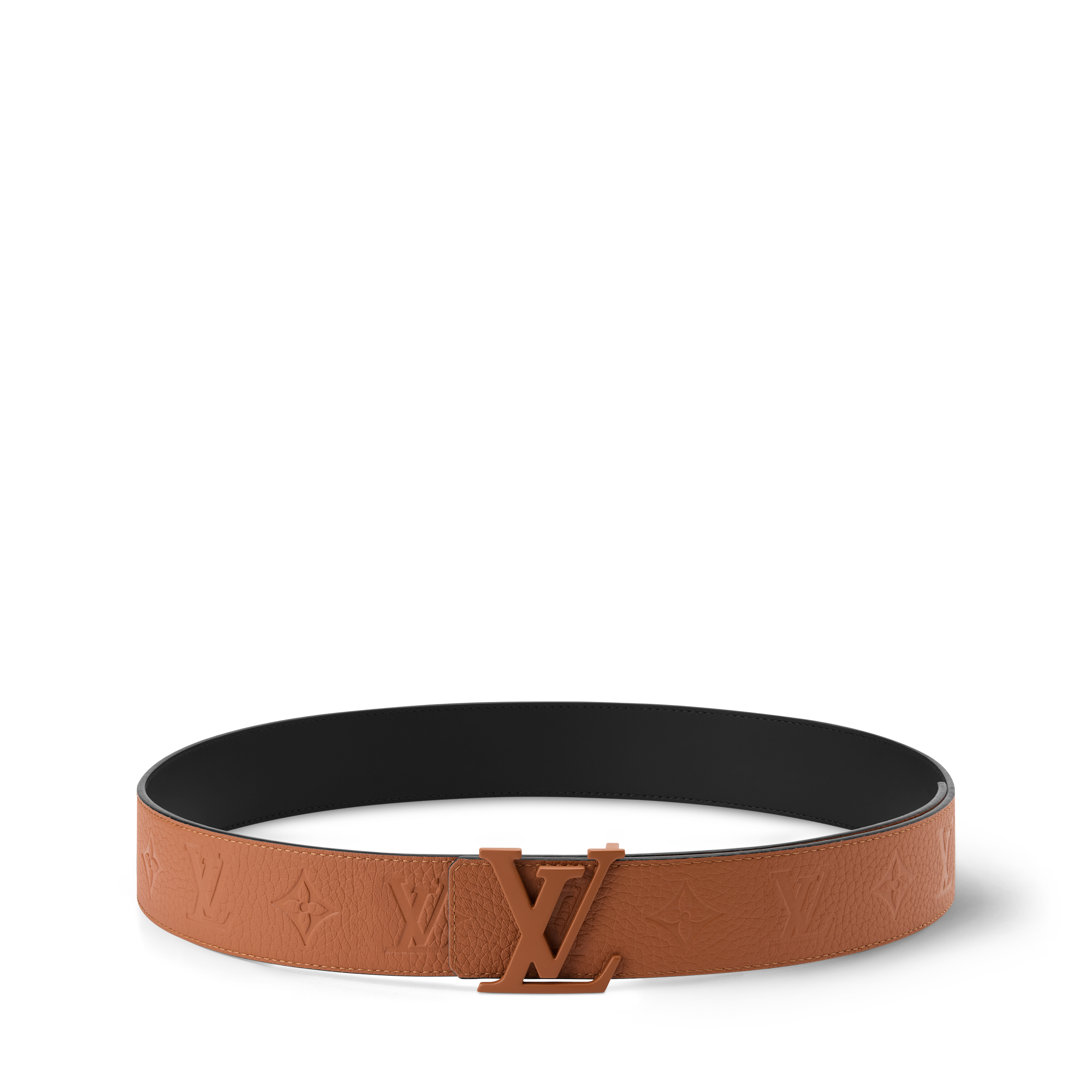 ベルト・LV イニシャル モノグラム・フラワー 40MM リバーシブル